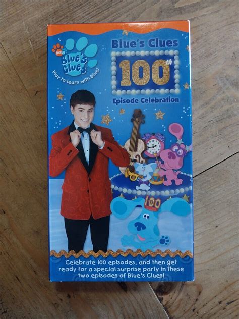 Blue’s Clues 100th Episode Celebration (VHS, 2003) Nick Jr - RARE | eBay