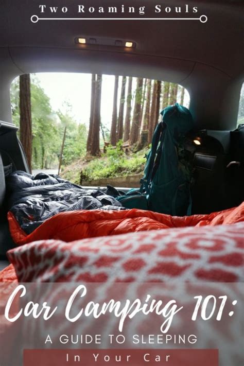 Car Camping 101: A Guide to Sleeping In Your Car - Two Roaming Souls