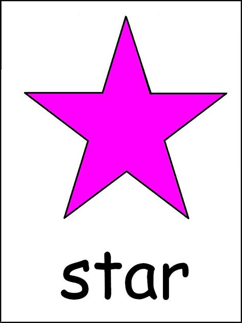 Large Printable Star Shapes - Printable Online