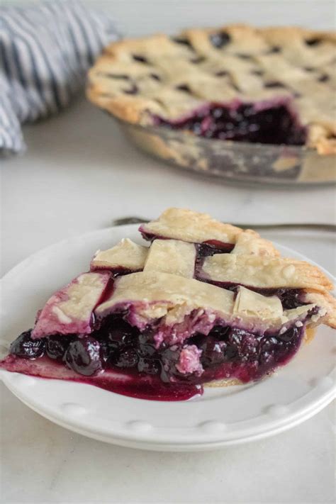 Blueberry Pie Recipe - Sweet Pea's Kitchen