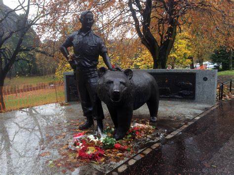 Wojtek the Polish war bear - Eye On Edinburgh