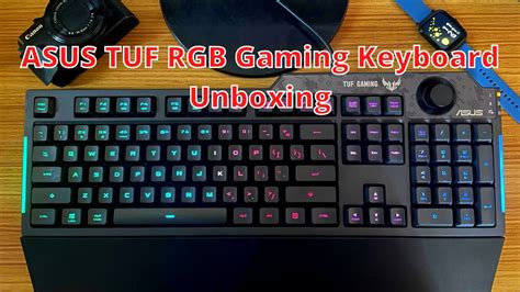 ASUS TUF Gaming Keyboard RGB Lighting changes using Armoury Crate & Aura Creator - YouTube