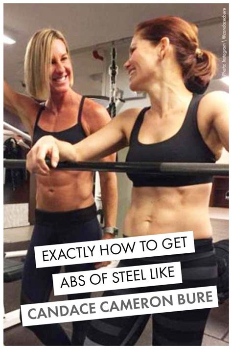 How to Get Abs of Steel Like Candace Cameron Bure, Straight From Her ...