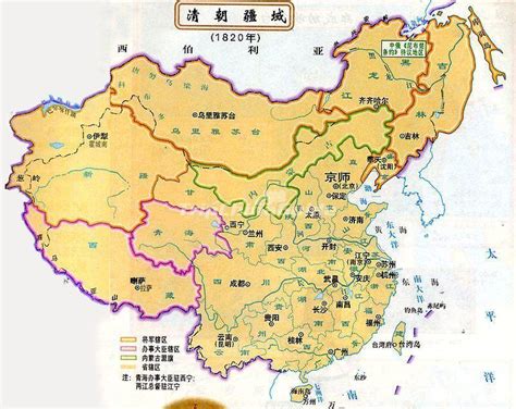 Qing Dynasty Chinese Map - Qing Dynasty Pictures, Chinese Qing Dynasty ...