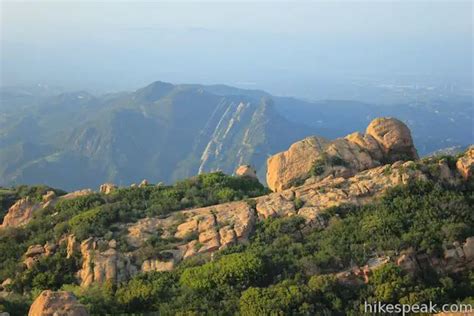 Saddle Peak Trail | Malibu | Hikespeak.com