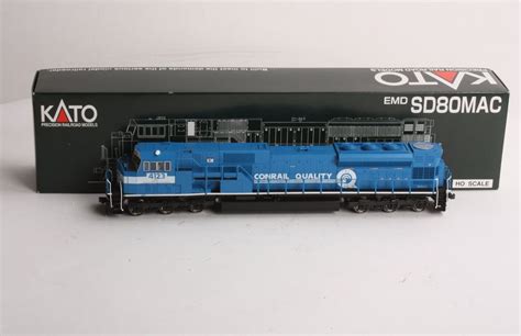 Kato 37-6343 HO Scale Conrail EMD SD80MAC Diesel Locomotive #4123 NIB 4949727507736 | eBay