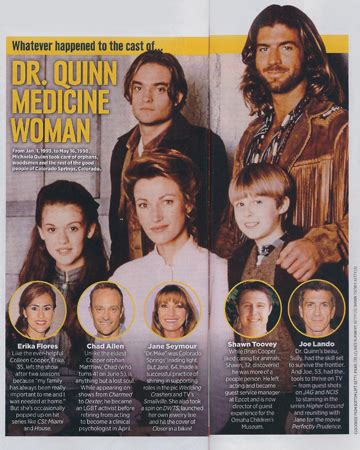 Dr. Quinn Cast in Closer - Joe Lando Friends