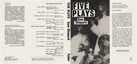 Five Plays | Sam Shepard