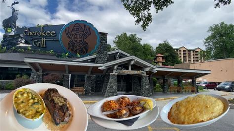 Cherokee Grill & Steakhouse | Gatlinburg Tennessee | Food and Restaurant Review - YouTube