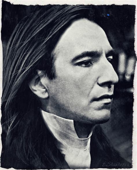 Alan Rickman - Severus Snape by DeolaS on DeviantArt