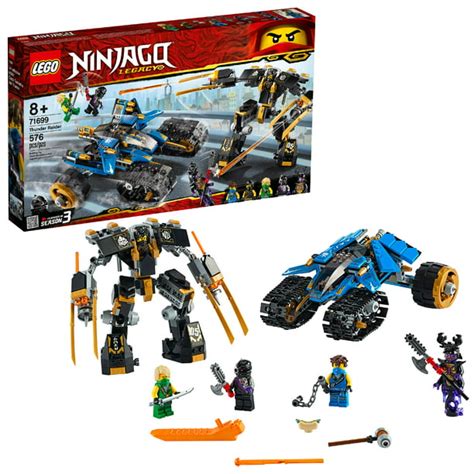 LEGO NINJAGO Legacy Thunder Raider 71699 Ninja Mech Adventure Toy ...