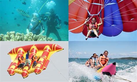 Watersports Package Nusa Dua Price IDR 560.000 - Free Shuttle