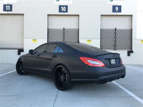 Mercedes-Benz CLS63 AMG Matte Black on 22" Forgiato Rims One Owner ...