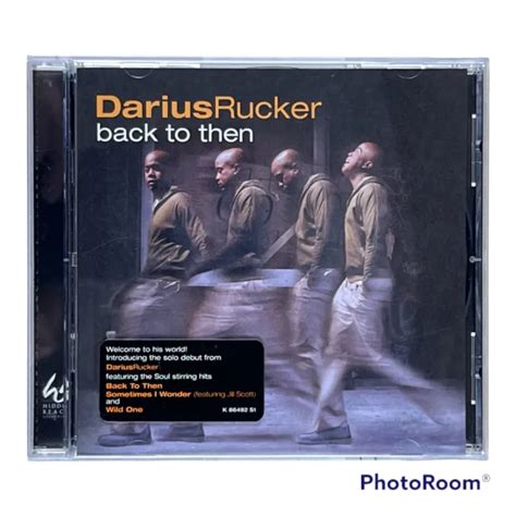 DARIUS RUCKER - Back To Then, Audio Music CD, 2002, Hidden Beach Recordings $5.99 - PicClick