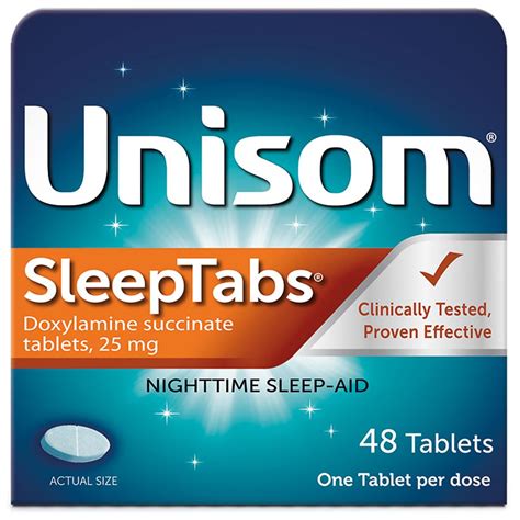 Unisom Nighttime Sleep-Aid SleepTabs | Walgreens