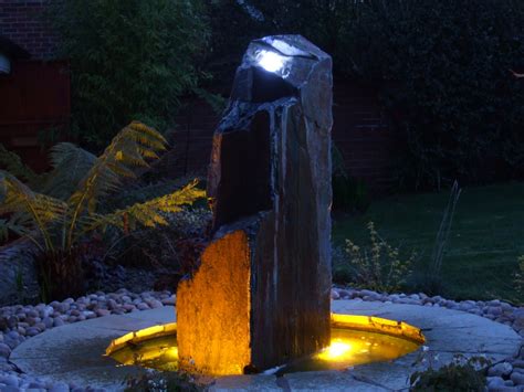 Water Features, Outdoor Lighting Gardens Dublin Ireland