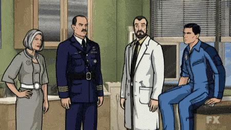 Archer Smoke Bomb GIF - Archer Smoke Bomb Disappear - Discover & Share GIFs