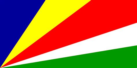 Flag of Seychelles (98686) Free SVG Download / 4 Vector