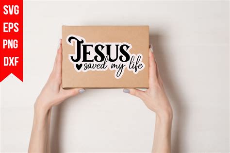 Jesus Saved My Life Graphic by Biplab studio · Creative Fabrica