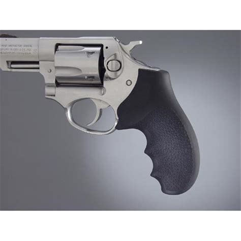 Hogue® Monogrip Soft Rubber Grips With Finger Grooves, Ruger SP101 ...