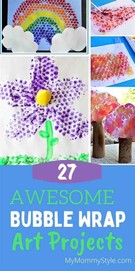 27 Awesome Bubble Wrap Art Projects - My Mommy Style