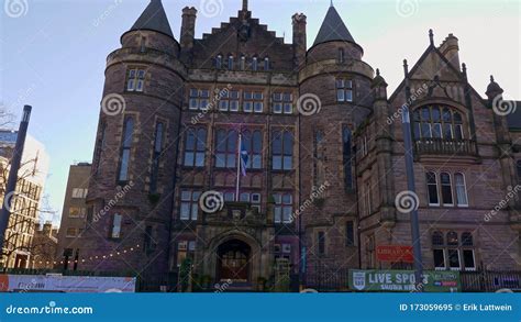 University of Edinburgh - Library - EDINBURGH, SCOTLAND - JANUARY 10 ...