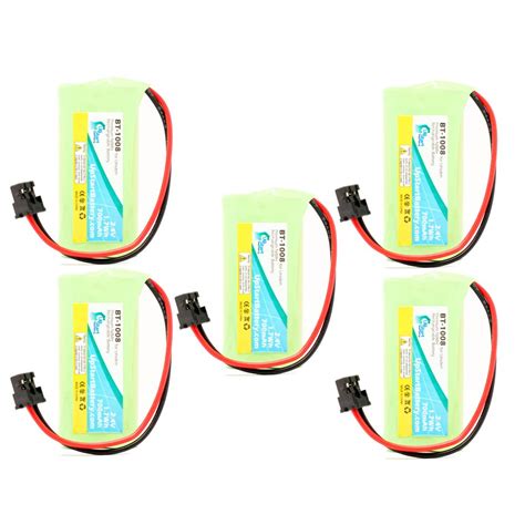 5x Pack - Uniden BT1021 Battery - Replacement for Uniden Cordless Phone ...