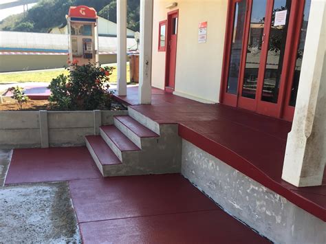 Non-Skid Flooring – CHRISTMAS ISLAND POST OFFICE - Protective Coating Systems