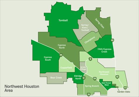 Northwest Houston Zip Code Map - Campus Map