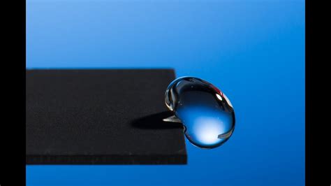 Using Lasers to Create Super-hydrophobic Materials - YouTube