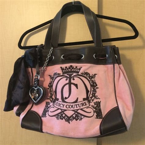 Juicy Couture | Bags | Trendy Pink Velvet Juicy Couture Handbag | Poshmark