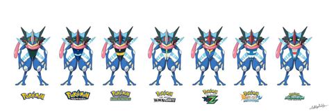 Ash Greninja form in all regions in 2023 | All pokemon, Pokemon, Ash