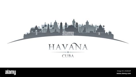 Havana Cuba city skyline silhouette. Vector illustration Stock Vector Image & Art - Alamy