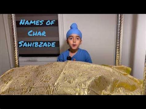 Names of 4 Sahibzade - YouTube