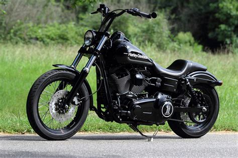 A Black Streetbob | Harley davidson bikes, Harley bikes, Harley