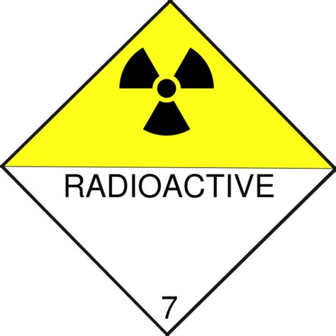 Radiation Warning Symbols: Radioactive Diamond Sign Pub, Hazard Symbol ...