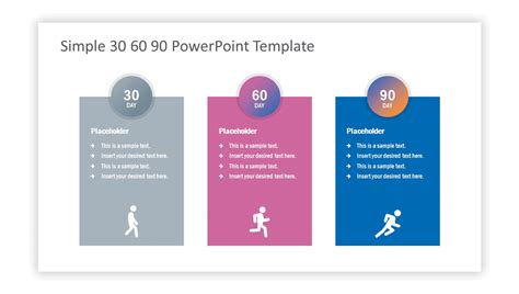 Free 30 60 90 Day Plan PowerPoint Template