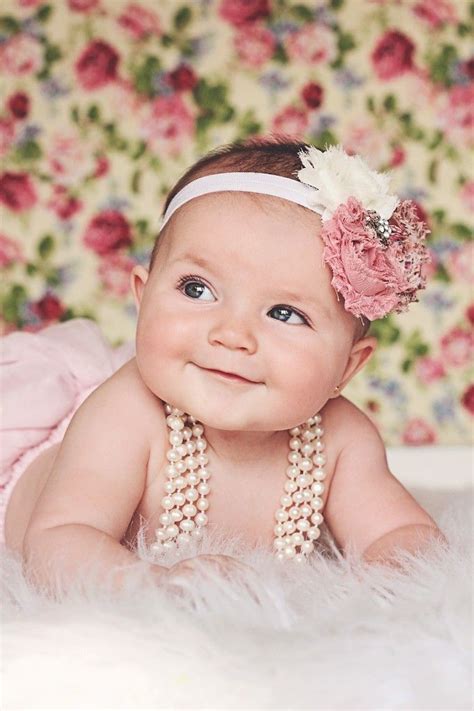 Babies | Baby photoshoot girl, Baby girl photography, 6 month baby picture ideas