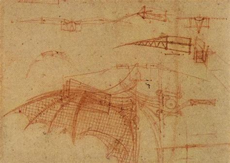 Design for a Flying Machine, c.1505 - Leonardo da Vinci - WikiArt.org