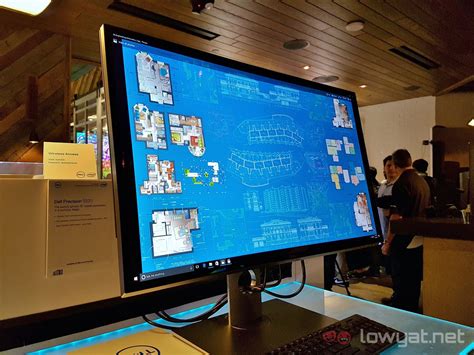 CES 2017: The Dell UP3218K Is The World's First 8K Monitor - Lowyat.NET