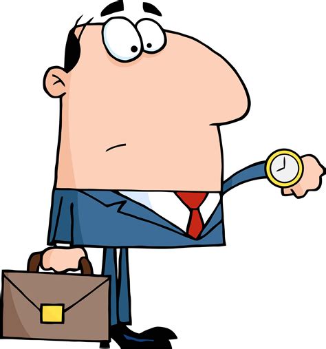 Work Time Clock Cartoon | Images and Photos finder