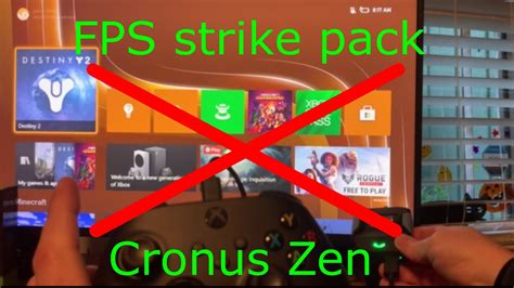 Cronus Zen Xbox series X controller and FPS strike pack update - YouTube