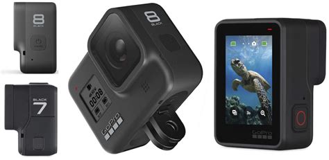 GoPro HERO8 vs 7 Black (2021): Is It Worth Upgrading to the New HERO8 Black? - Compare Before Buying