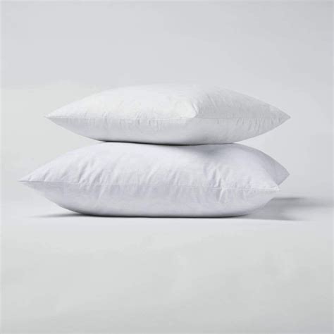 Down Feather Pillow Inserts (All Sizes) | Feather pillows, Down pillows ...