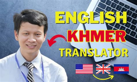 Translate english to khmer by Pisethz | Fiverr