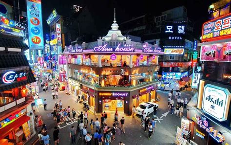 Hongdae Seoul is famous for its peculiar fashion, energetic street art, live music, dancers and ...