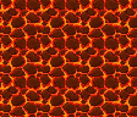 8-bit Lava Block Design Two Fabric | Minecraft wallpaper, Pixel art games, Pixel art