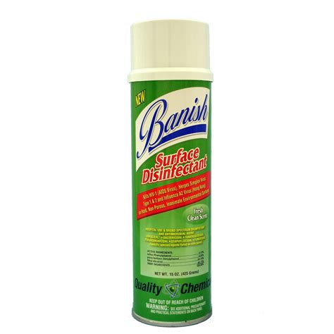 Quality Chemical Company - Banish Disinfectant Spray