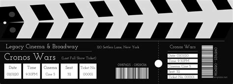 Free Movie Admission Ticket Template in Adobe Photoshop, Microsoft Word ...