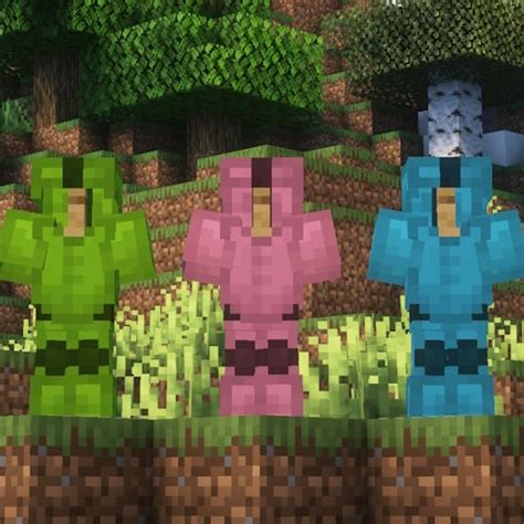 Colourful Leather Armour - Minecraft Resource Pack